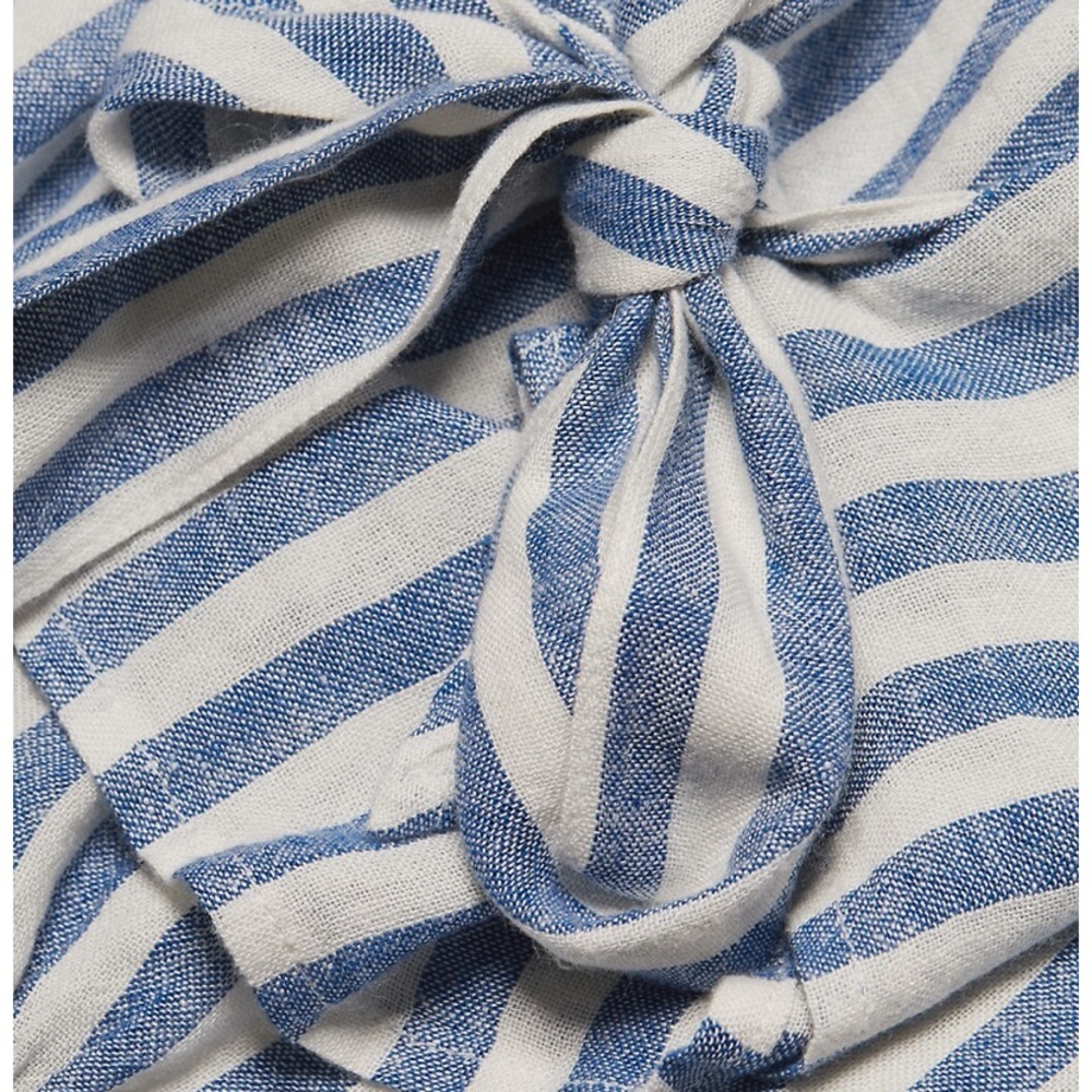 NWT Rails wrap top with blue & white stripes- Large - Picture 4 of 6